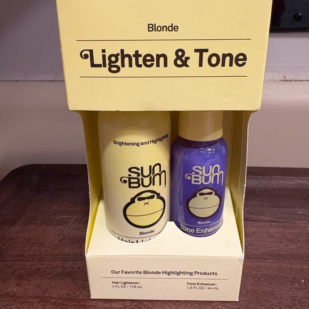 Sun Bum Blonde Lighten & Tone Set - Yellow and Purple